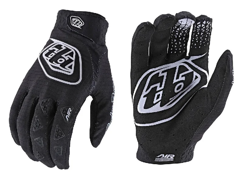 Bicycle arm warmers with front vents-Troy Lee Designs Air MTB Glove - Youth - Black