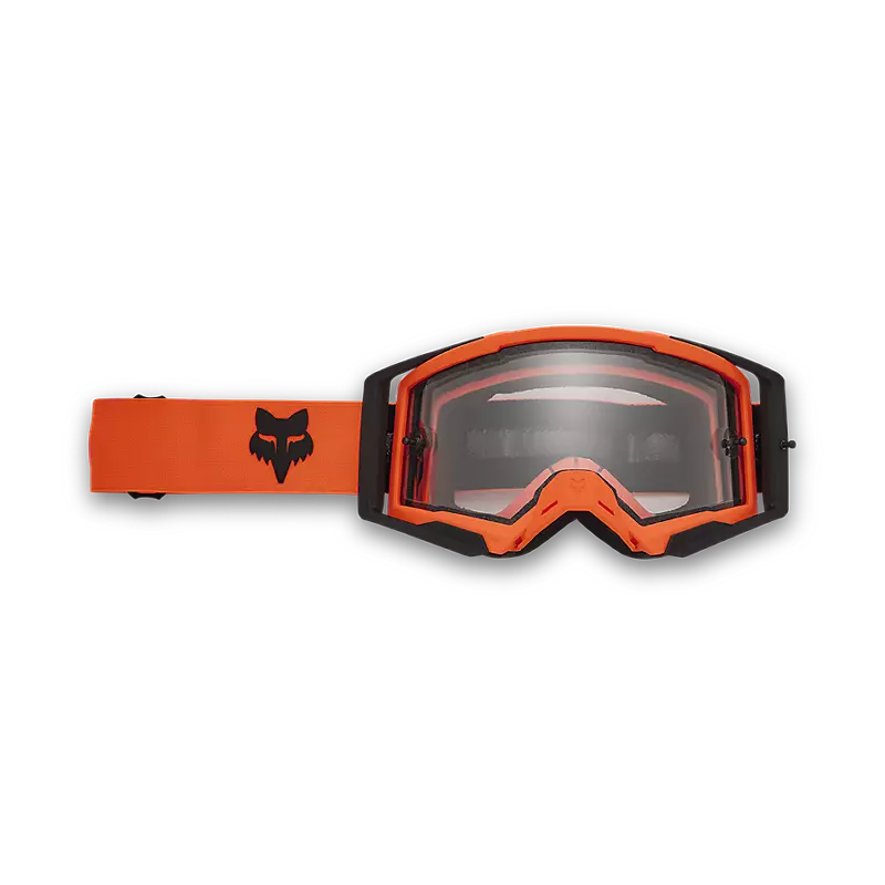 Bicycle jersey for off-road rides-Fox Racing Airspace Enduro Goggle - Flo Orange