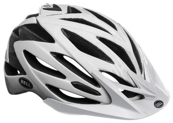 Bike shoes for spin biking-Bell Variant MTB Helmet - White-Silver Specter