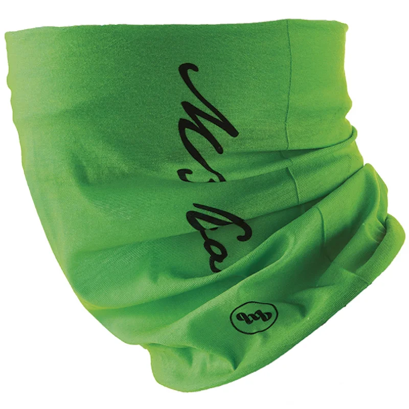 Bicycle arm warmers with front logos-Scaldacollo MBwear - Verde