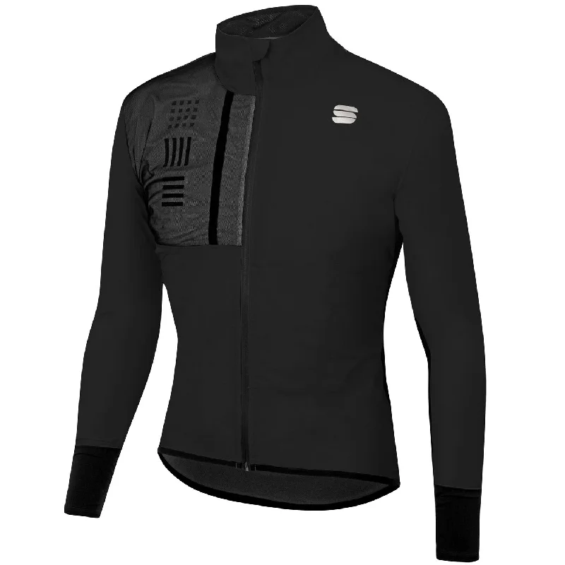 Cycling shorts with back guards-Giacca Sportful Dirty Roads - Nero