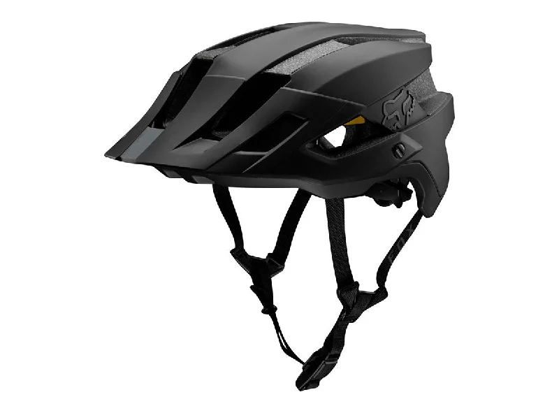 Bicycle socks with back straps-Fox Racing Flux MIPS MTB Helmet - Conduit - Black - 2019