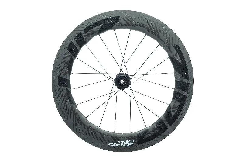 Bicycle socks with fit system-Zipp 858 NSW Carbon Tubeless 700c Rear Wheel