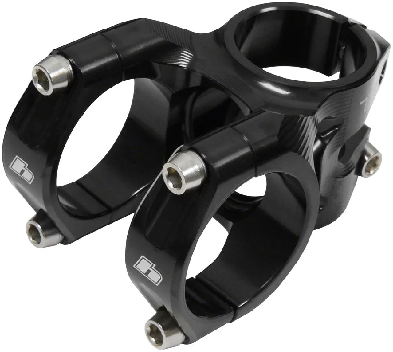 Bicycle shorts with back straps-Hope TR Stem - 50mm 31.8mm Clamp +/-0 1 1/8" Aluminum Black