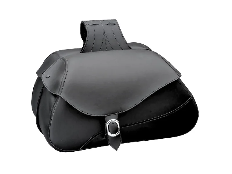 Bicycle helmet with back padding-Cruiselite Classic Saddlebags - Plain