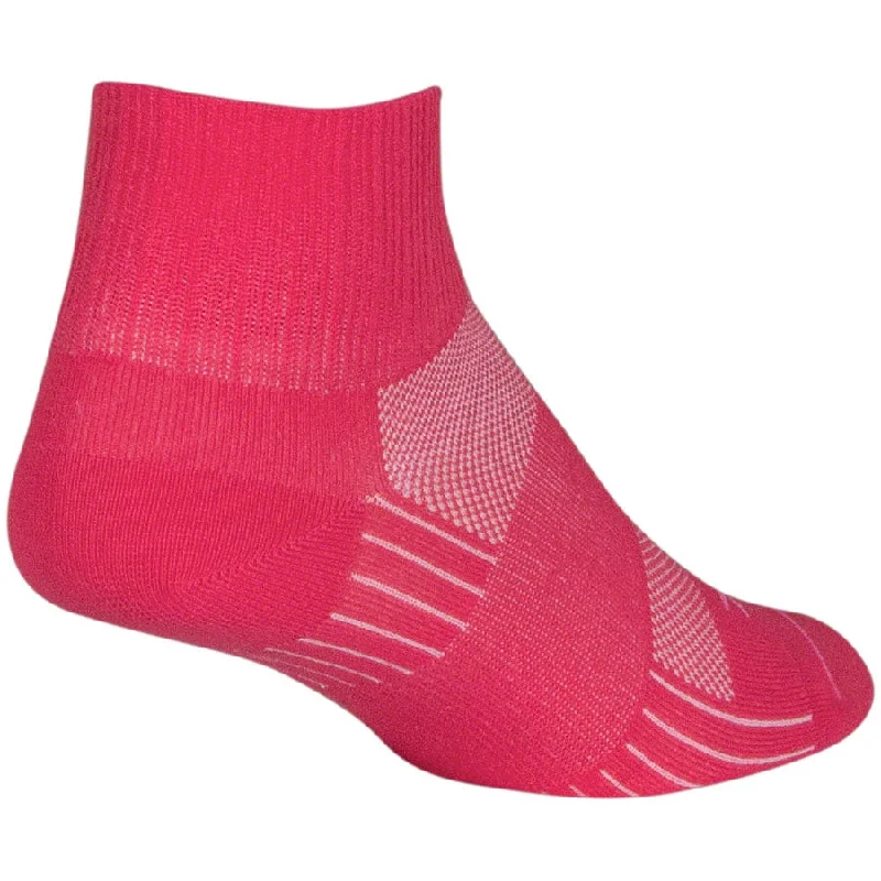 Bicycle socks with side guards-Pink Sugar SGX Bike Socks - Pink