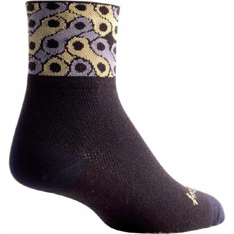 Bicycle socks for off-road biking-Classic Links Cycling Socks - 3 inch