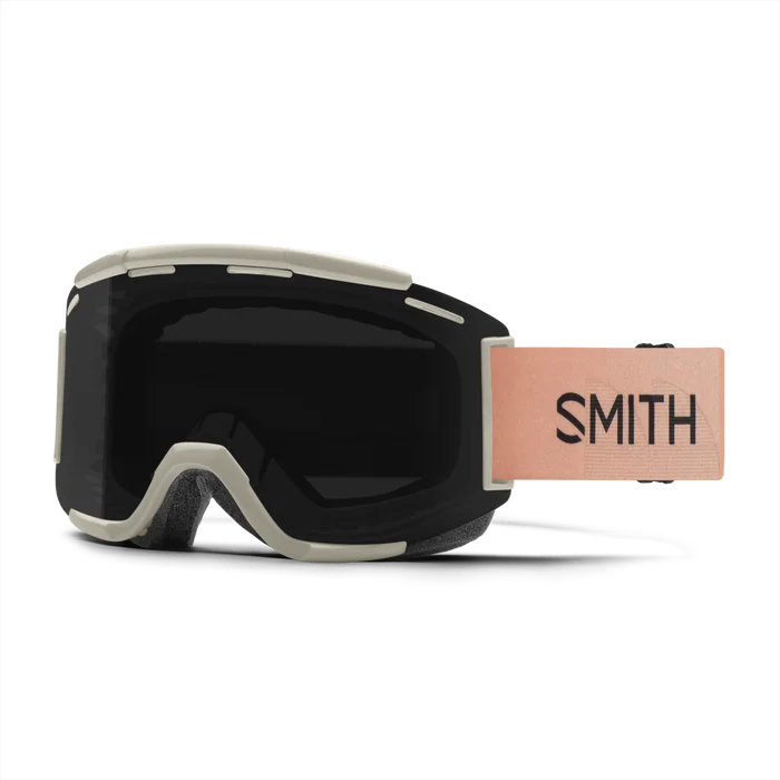 Cycling sunglasses for road biking-Smith Squad MTB Goggle - Bone Gradient