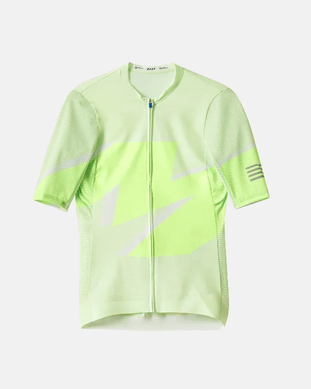 Cycling rain jacket with front straps-Women's Evolve 3D Pro Air Jersey 2.0 - Dew