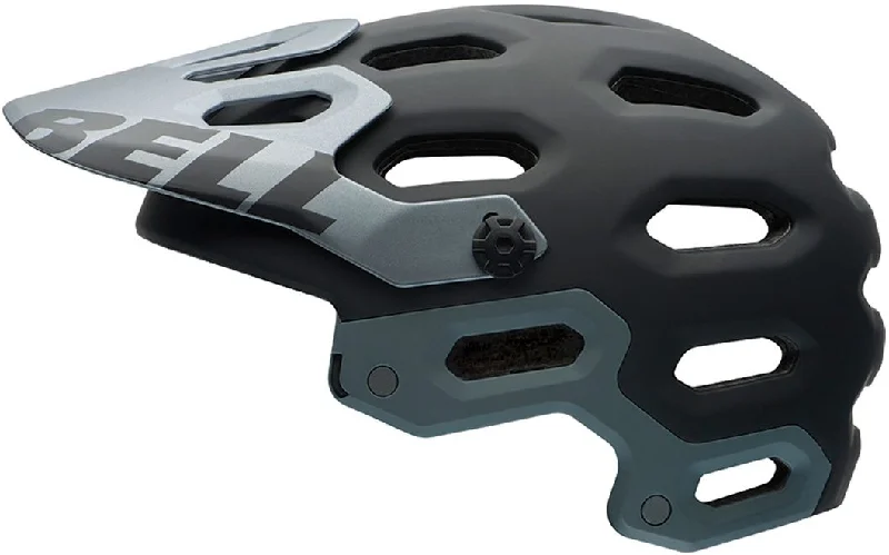 Bicycle jersey with guards fit-Bell Super 2 MTB Helmet - Matt Black