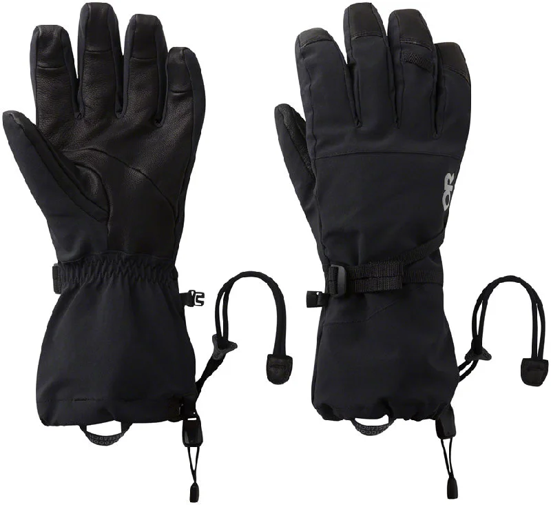 Bicycle arm warmers with side straps-Outdoor Research Radiant X Gloves