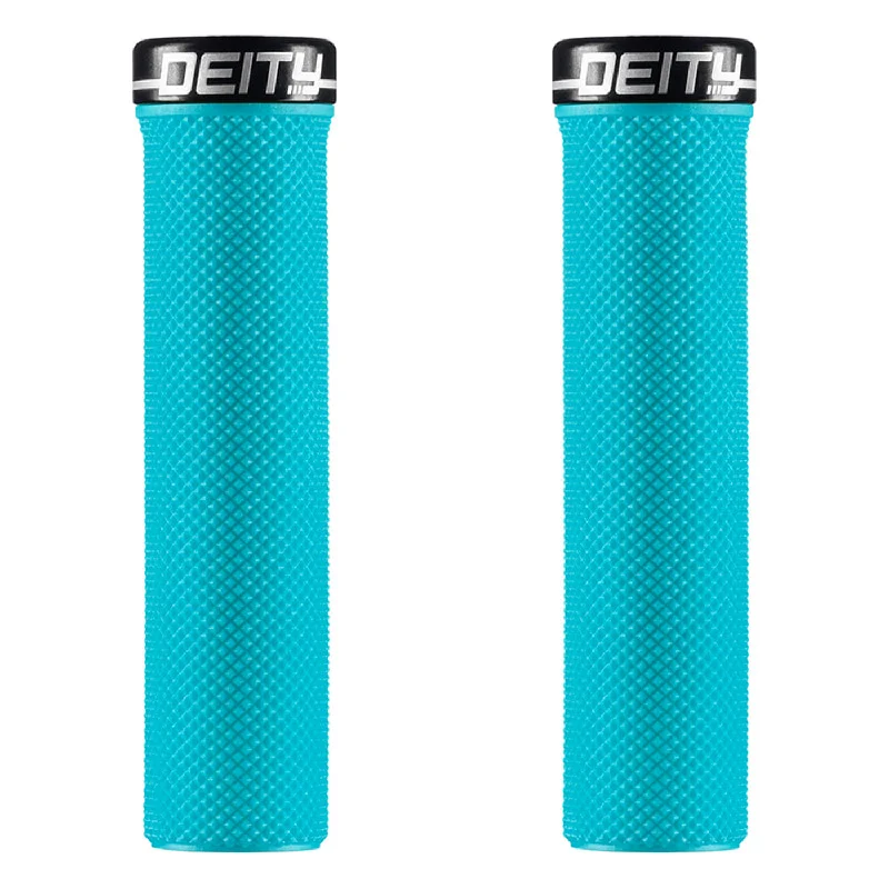 Cycling gloves for off-road rides-Manopole Deity Slimfit - Azzurro