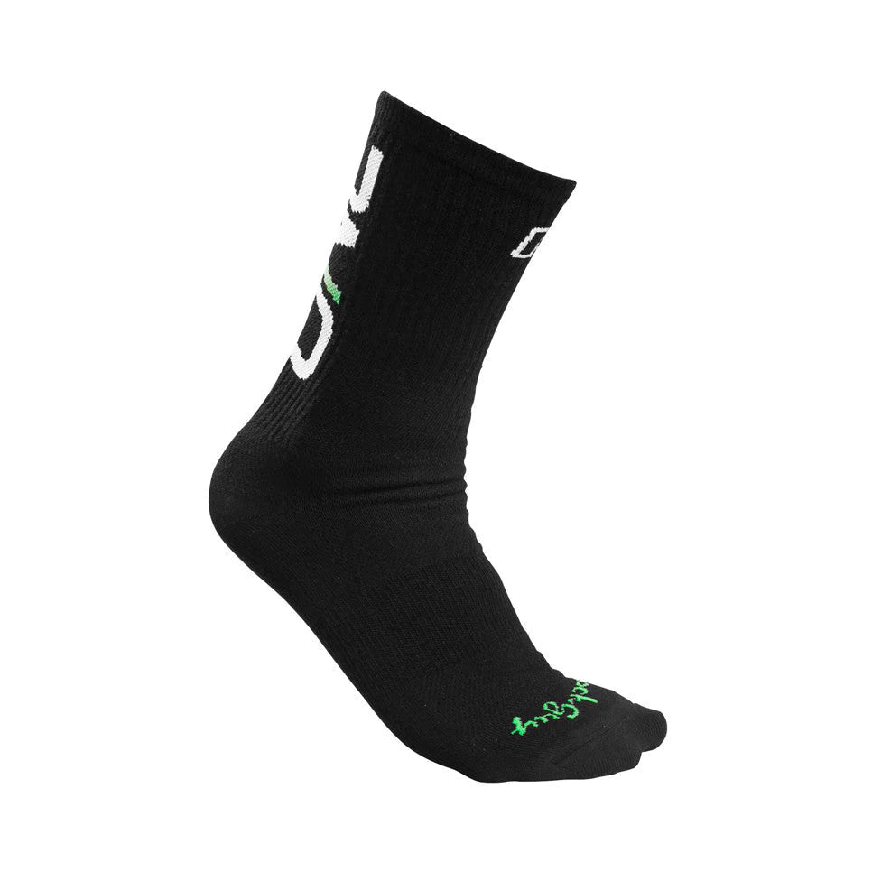 Bicycle socks with side vents-OneUp Riding Sock - Black