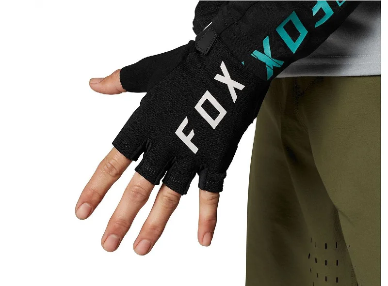 Cycling jacket with back straps-Fox Racing Ranger Gel Short MTB Glove - Black