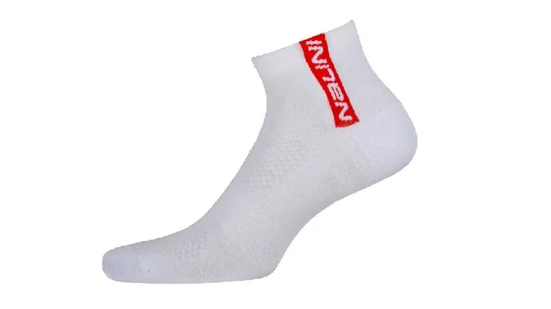 Cycling sunglasses for off-road-NALINI RED CYCLING SOCKS H:9CM - WHITE- CHOOSE SIZE