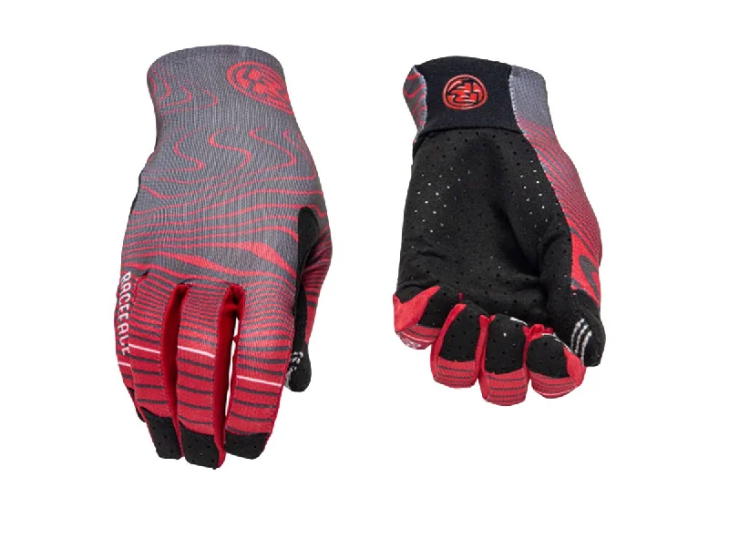 Bike jersey with breathable fabric-Race Face Khyber MTB Glove - Womens - Rouge - 2020