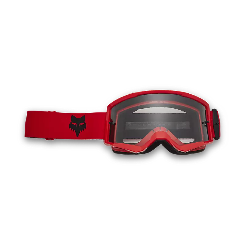 Bicycle arm warmers with straps-Fox Racing Main Core Goggle - Flo Red