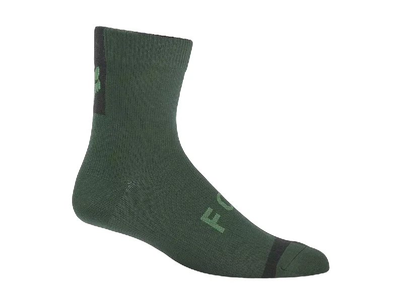 Road bike gloves with cushion-Fox Racing Defend Water Sock - Hunter Green