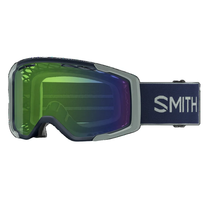 Cycling vest with straps guards-Smith Rhythm MTB Goggle - Midnight Navy-Sage Brush