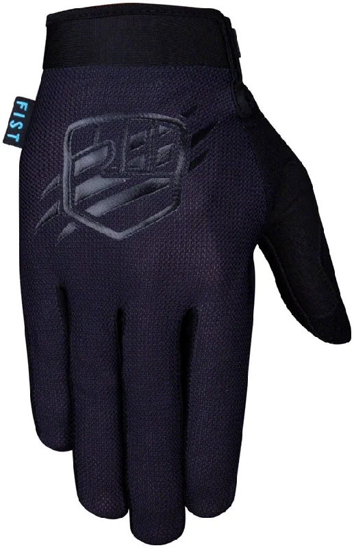 Bicycle jersey with side vents-Fist Handwear Blacked Out Breezer Hot Weather Gloves