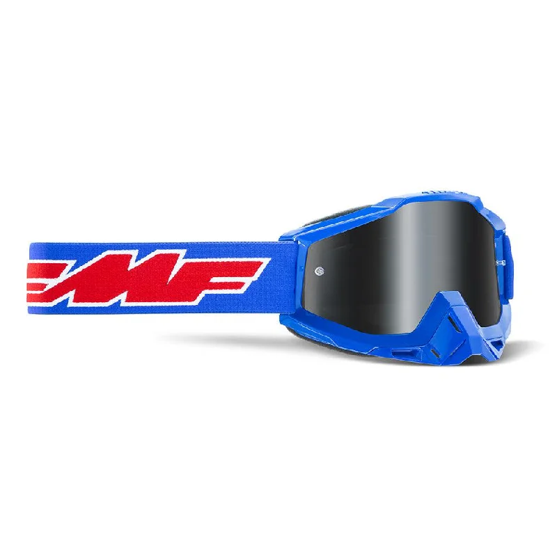 Bicycle shorts with liner-FMF POWERBOMB SAND GOGGLE - ROCKET BLUE (SMOKE)