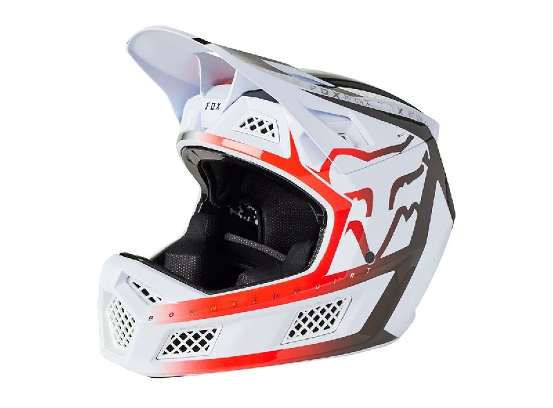 Bike shoes with side system-Fox Racing RPC MIPS MTB Helmet - Cali - White - 2021